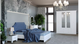 Luna ağ yataq dəsti