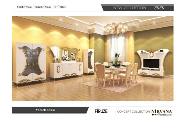 Firuzə qonaq dəsti